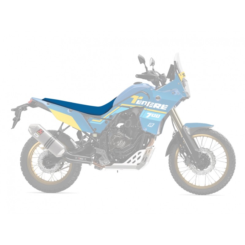 Pokrowiec / Poszycie na siedzenie Yamaha Tenere 700 '20-'23 Niebieski Czarny