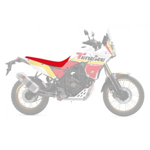 Pokrowiec / Poszycie na siedzenie Yamaha Tenere 700 '20-'23 Kolor Czerwony Czarny