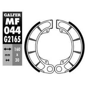 GALFER SZCZĘKI HAMULCOWE TYŁ SH351 HONDA FES 250 FORESIGHT '97-'01, PANTHEON 125/150 '98-'02, PS 250 '04-, TRX 420 FOURTRAX