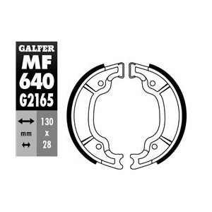 GALFER SZCZĘKI HAMULCOWE Y535 YAMAHA YBR 125/250 XV 125 VIRAGO XVS 125/250 DRAGSTAR SP 125 MAJESTY