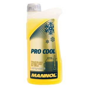 MANNOL PŁYN DO CHŁODNIC PRO COOL 1L MOTOCYKLOWY - gotowy do użycia