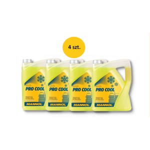 Płyn do chłodnic Mannol Pro Cool 5L - pakiet 4 sztuki