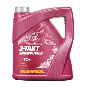 MANNOL 2T SNOWPOWER 4L (7201) (4) - najlepszy olej do silników dwusuwowych