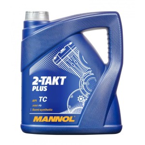MANNOL Olej do mieszanki 2T Plus 4L (7204) - semisyntetyk