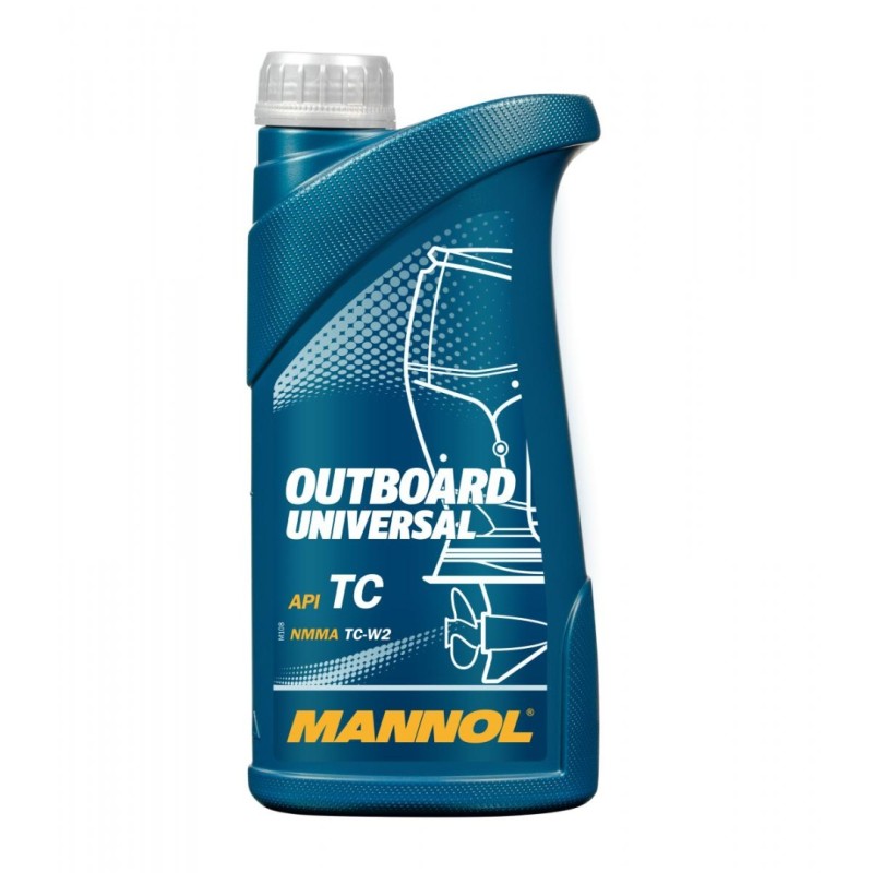 MANNOL Olej do Mieszanki 2T Outboard Universal API TC 1L (7208) (20)