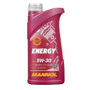 MANNOL Olej Silnikowy Samochodowy 5W30 Energy 1 Litr (7511) Syntetyczny