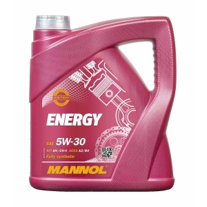 MANNOL OLEJ SILNIKOWY SAMOCHODOWY 5W30 ENERGY 4 LITRY (7511)