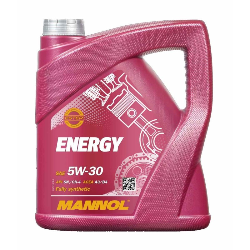 MANNOL OLEJ SILNIKOWY SAMOCHODOWY 5W30 ENERGY 4 LITRY (7511)