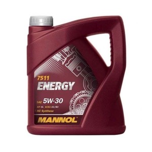 MANNOL OLEJ SILNIKOWY SAMOCHODOWY 5W30 ENERGY 4 LITRY (7511)