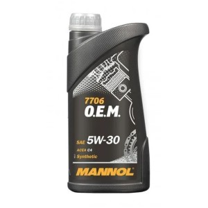 MANNOL Olej Silnikowy 5W30 O.E.M. for Renault RN 0720 c4 1L (7706)