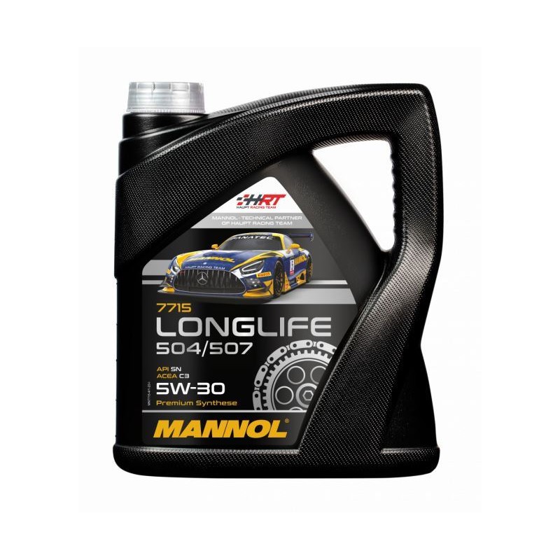 MANNOL Olej Silnikowy 5W30 Longlife 504/507 OEM for VW, AU 4L (7715)