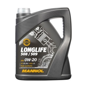 MANNOL Olej Silnikowy 0W20 Longlife 508/509 5L (7722) - Sklep Motoryzacyjny
