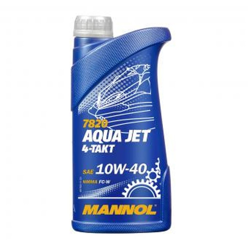 MANNOL Olej Silnikowy 4T Aqua Jet 10W40 1L (JASO MA/API SL)