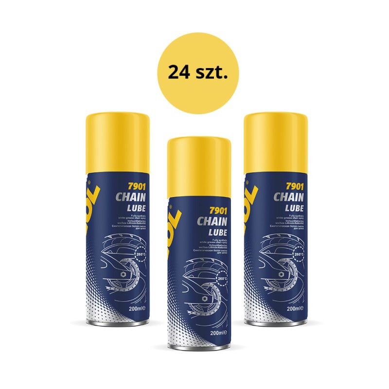 MANNOL CHAIN LUBE 200ML - SMAR DO ŁAŃCUCHA (7901) - KARTON 24 SZTUKI