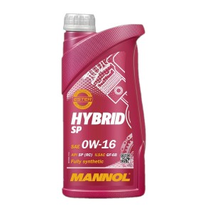 Olej silnikowy samochodowy 0W16 Hybrid 1 litr - MANNOL (7920)
