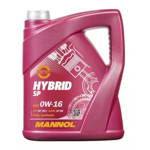 MANNOL Olej silnikowy samochodowy 0W16 Hybrid 5 litrów (7920) (syntetyczny)
