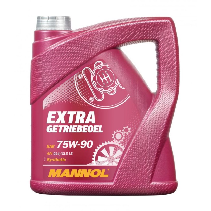 MANNOL EXTRA GETRIEBEOEL 75W90 API GL4/GL5 LS - Olej Przekładniowy Syntetyczny 4L