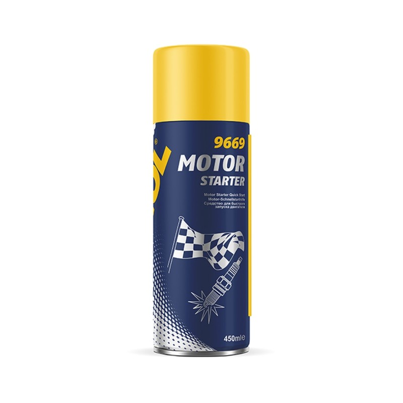MANNOL MOTO STARTER (SAMOSTART) SPRAY 450ML - Sklep Motoryzacyjny