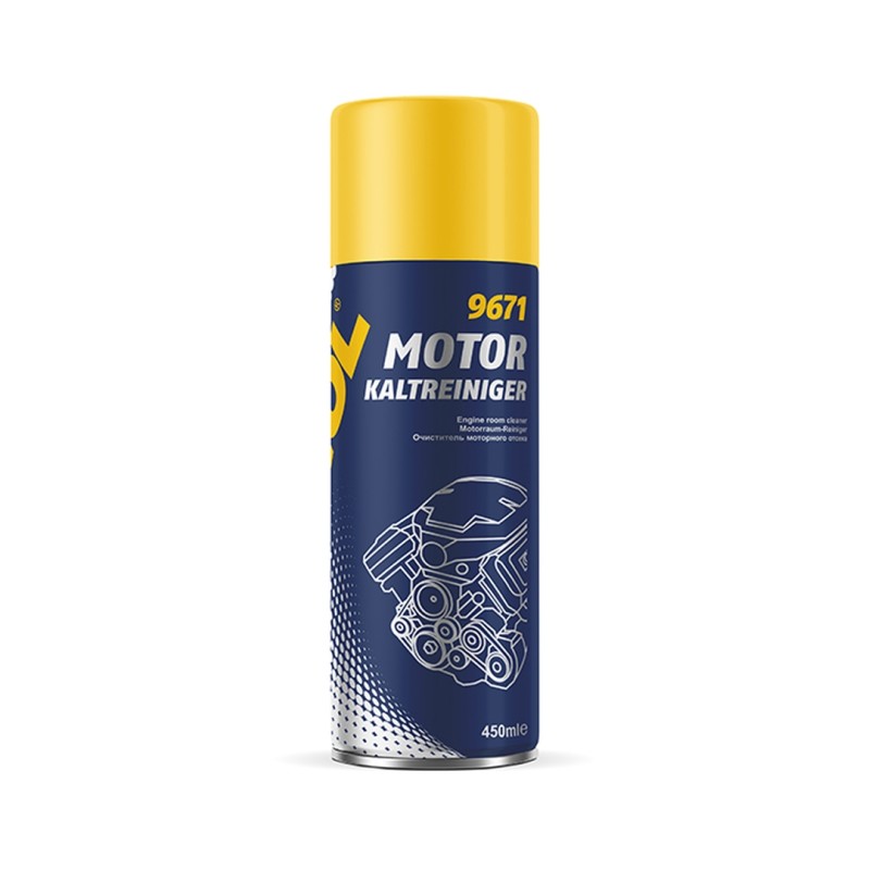 MANNOL MOTOR KALTREINIGER 450ML - Silny spray do czyszczenia silnika