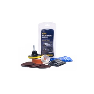 MANNOL HEADLIGHT POLISH ZESTAW POLERSKI DO REFLEKTORÓW (9801)