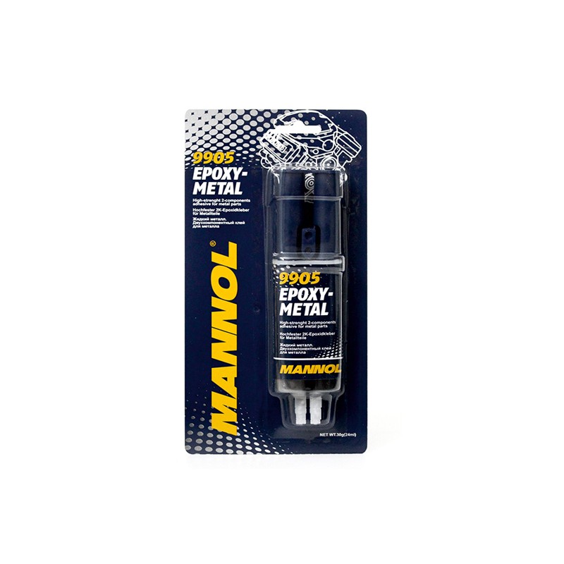Klej do metalu MANNOL EPOXY-METAL 30g - dwuskładnikowy klej