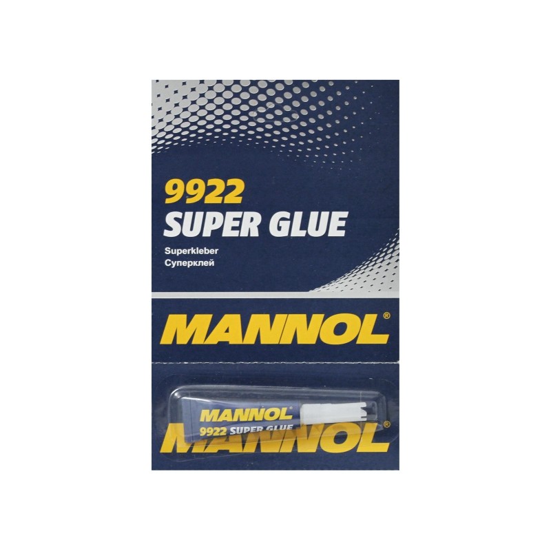 Klej błyskawiczny MANNOL SUPER GLUE 3G - KROPELKA (9922) - 288