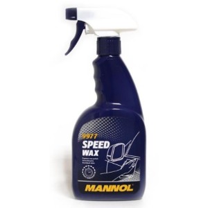 MANNOL SPEED WAX 500ML - Wosk do polerowania w atomizerze
