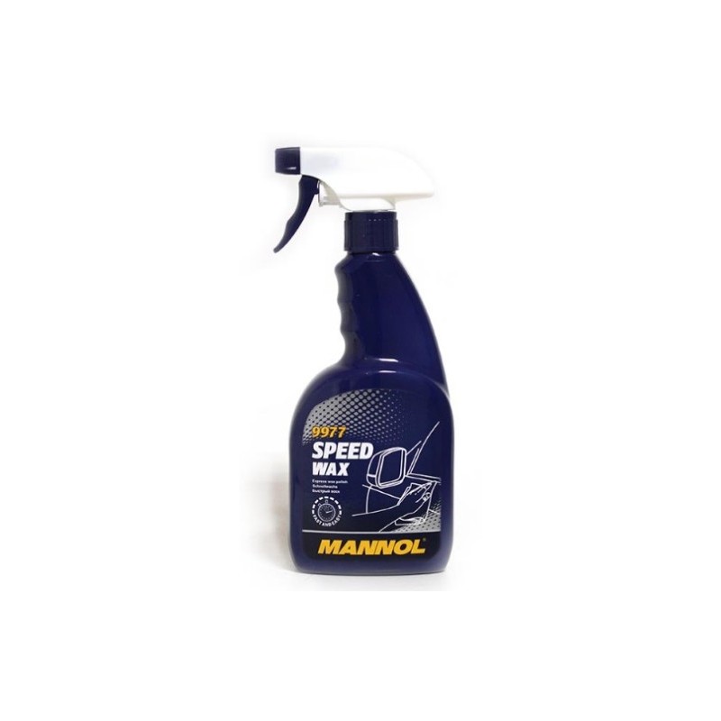 MANNOL SPEED WAX 500ML - Wosk do polerowania w atomizerze