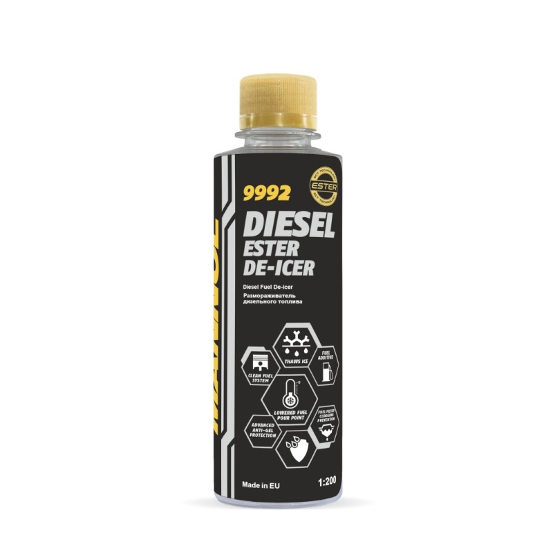 MANNOL DIESEL ESTER DE-ICER - ODMRAŻACZ 250 ML (9992)