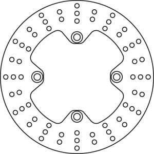 Tarcza hamulcowa TRW ZF do HONDA CB 250 Two Fifty i TRANSALP XL-V/XL-VA