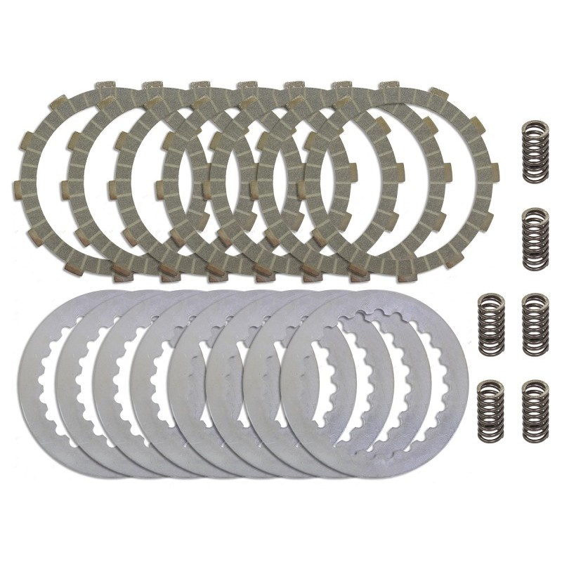 KTM EXC 250 02-03, EXC 450 06-08, SX 450 03, ATV XC 450/525 08-12 - Psychic Tarcze, Przekładki i Sprężyny Sprzęgłowe (Komplet)
