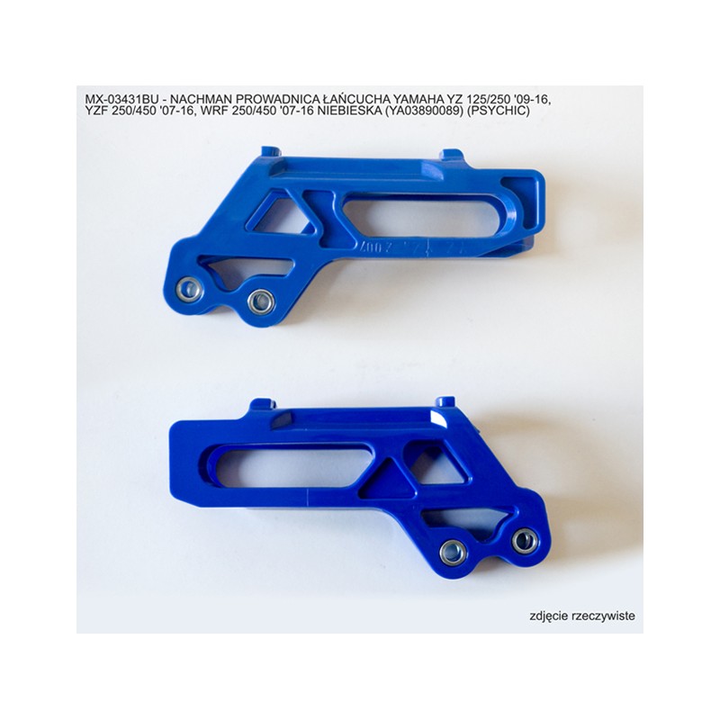 Psychic Prowadnica Łańcucha Yamaha YZ 125/250 '09-'25, YZF 250 '07-'23, YZF 450 '07-'22, WRF 250/450 '07-'25 - Kolor niebieski