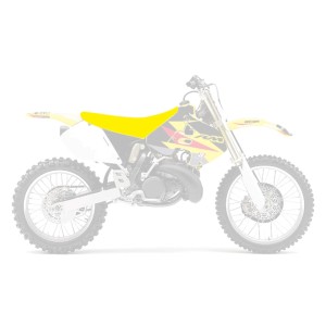 Pokrowiec/poszycie na siedzenie Suzuki RM 125/250 '96-'00 Pyramid (PMD) - kolor żółty