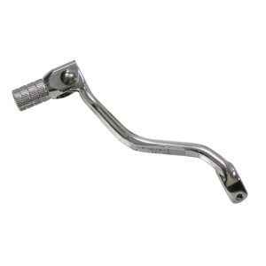 Dźwignia zmiany biegów Kawasaki KX 60 '83-03, 80/85 '83-23, 112 '22-23, 250 '83-86, 500 87-93 - kolor srebrny