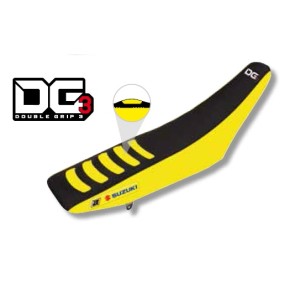 Pokrowiec na siedzenie Suzuki RM 125/250 '01-'23 czarno-żółty