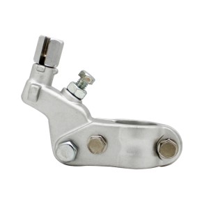 Uchwyt dźwigni sprzęgła Honda CR 125/250 '04-07, CRF 250 '10-16, CRF 450 '09-16 - kolor srebrny