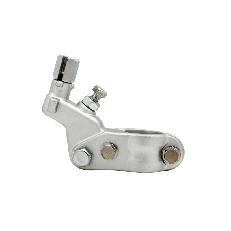 Uchwyt dźwigni sprzęgła Honda CR 125/250 '04-07, CRF 250 '10-16, CRF 450 '09-16 - kolor srebrny