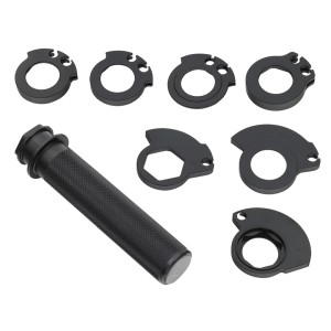 Psychic Rolgaz Aluminiowy z 7 Adapterami Honda CR 125/250 '89-07, CRF 250R '04-20, RX '19-20, KTM SX/EXC 2T '98-20, SXF/EXCF