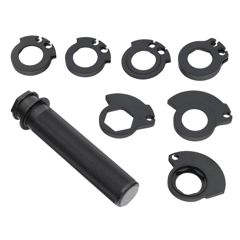 Psychic Rolgaz Aluminiowy z 7 Adapterami Honda CR 125/250 '89-07, CRF 250R '04-20, RX '19-20, KTM SX/EXC 2T '98-20, SXF/EXCF