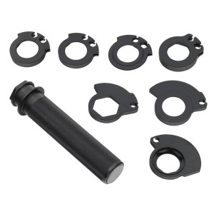 Psychic Rolgaz Aluminiowy z 7 Adapterami Honda CR 125/250 '89-07, CRF 250R '04-20, RX '19-20, KTM SX/EXC 2T '98-20, SXF/EXCF