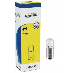 NARVA ŻARÓWKA T4W 12 4W BA9S - Postojówka, Światło Postojowe, Pozytywne