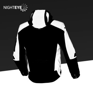 Kurtka z kapturem MACNA WYPRZEDAŻ brązowa/grafitowa/czarna - rozmiar