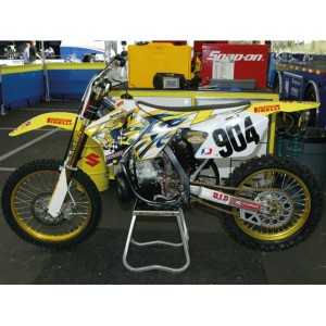 Pokrowiec / Poszycie na siedzenie Suzuki RM125/250 '01-'08 Replica Team Suzuki 2003