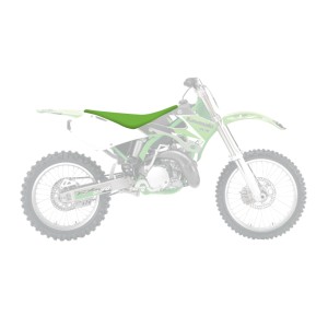Pokrowiec/poszycie na siedzenie Kawasaki KX 125/250 '99-'02 Pyramid (PMD) - Zielony