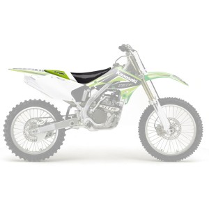 Pokrowiec na siedzenie Kawasaki KXF 250 '04-'05 Dream 4 czarno-zielono-biały