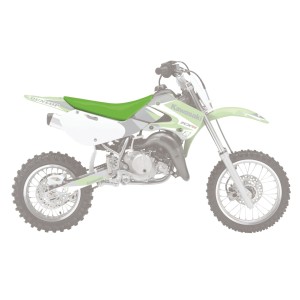 Pokrowiec na siedzenie Kawasaki KX 60 zielony - Pyramid (PMD)
