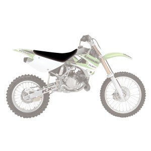 Pokrowiec / poszycie na siedzenie Kawasaki KX 85 '01-'13 Pyramid (PMD) - Kolor czarny
