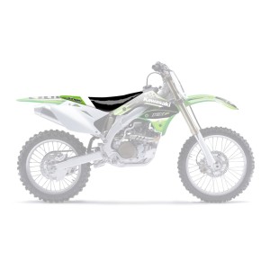 Pokrowiec na siedzenie Kawasaki KXF 250/450 '06-'08 czarny zielony biały