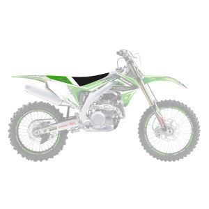 Pokrowiec na siedzenie Kawasaki KXF 250/450 Dream 4 kolor czarny zielony biały