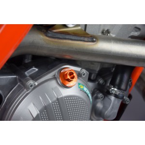 Korek wlewu oleju KTM 50-450 SX / SXF '06-'25, 125-500 EXC / EXCF / TPI '06-'25 - Pomarańczowy